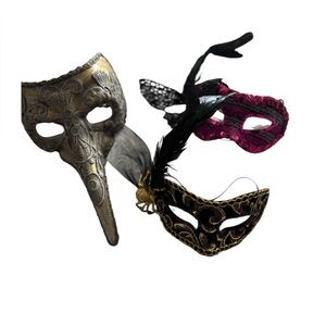 3 new eye masks adult Halloween costume